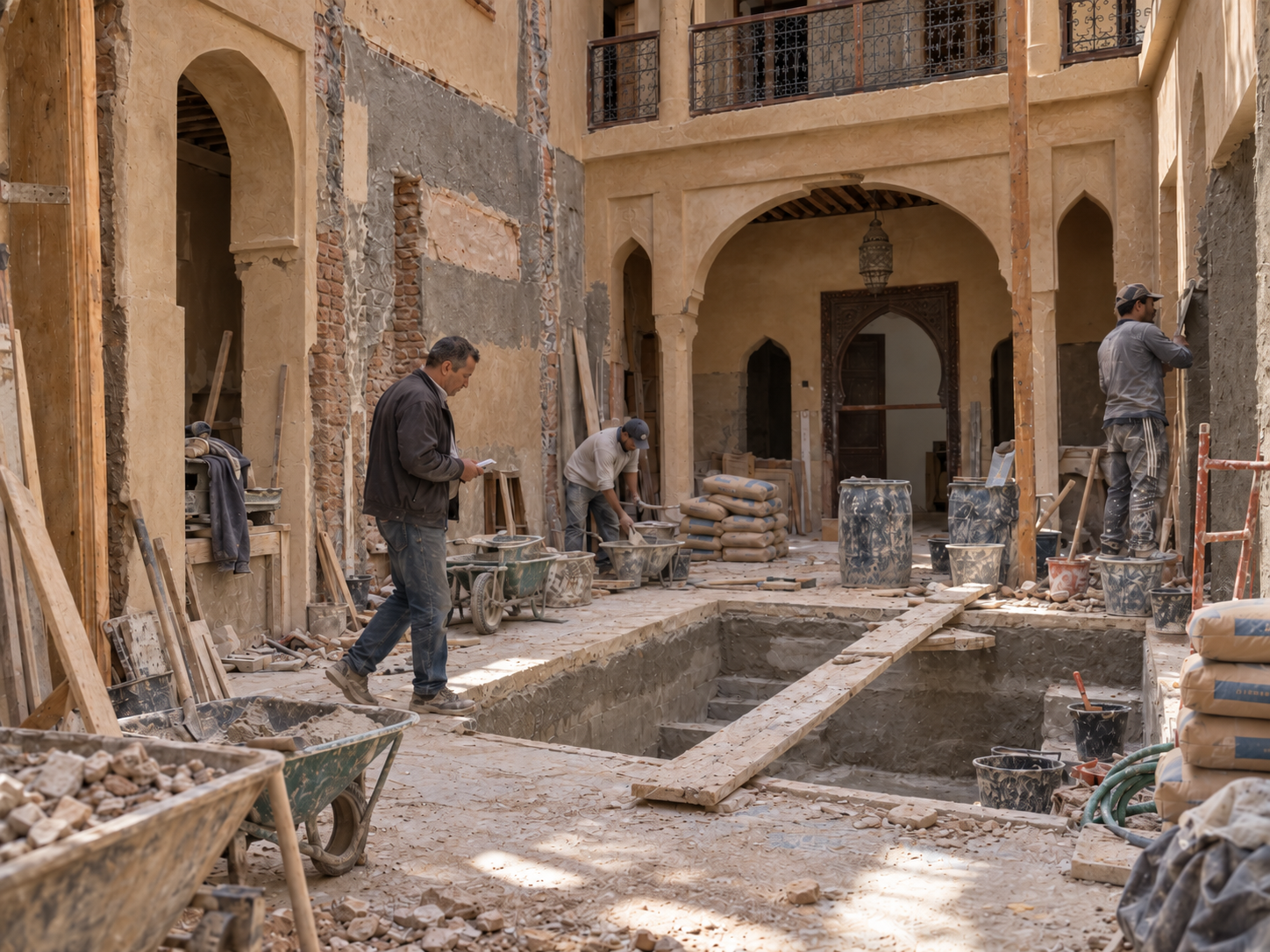 Medina Riad — Full Restoration